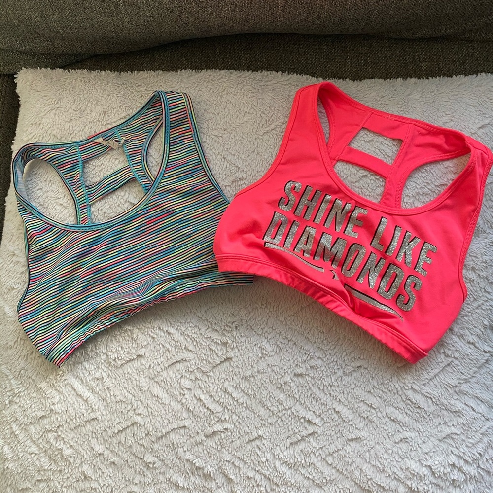 Girls sports bra